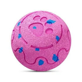 Automatic Moving Rotating & Bouncing Ball (Color: Pink)