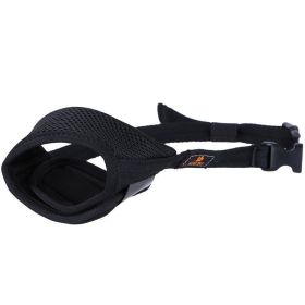 Mouth Cover To Prevent Eating Indiscriminately Large Labrador Dog (Option: Black-XS)